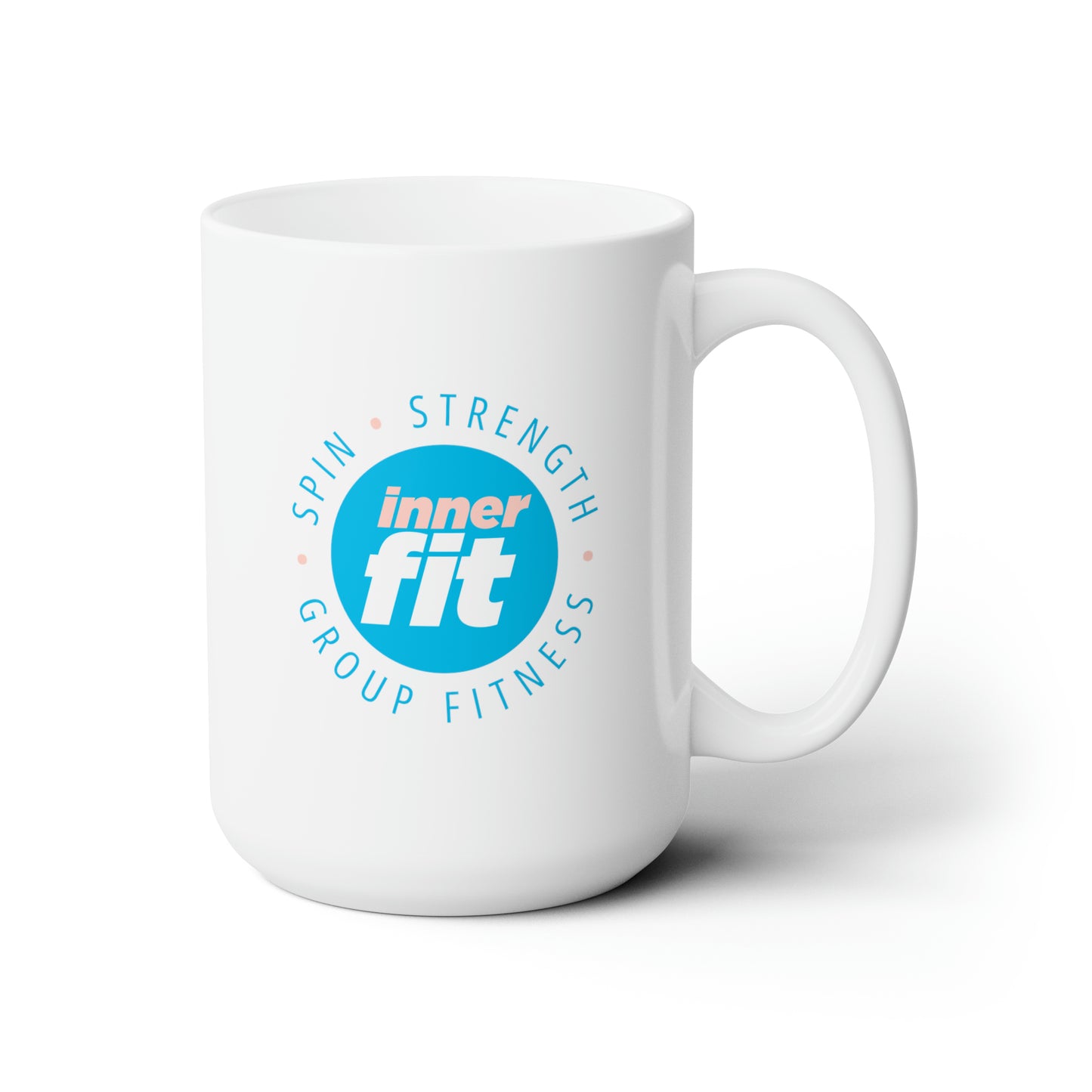 15 oz 'Deadlifts and Donuts' Fitness Mug from Inner Fit
